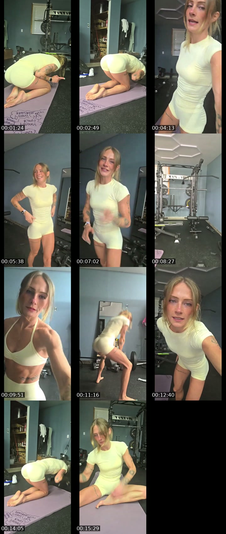 TikTok live: Glutes / Abs Workout 🍑🔥 by @fitness.mckenzie