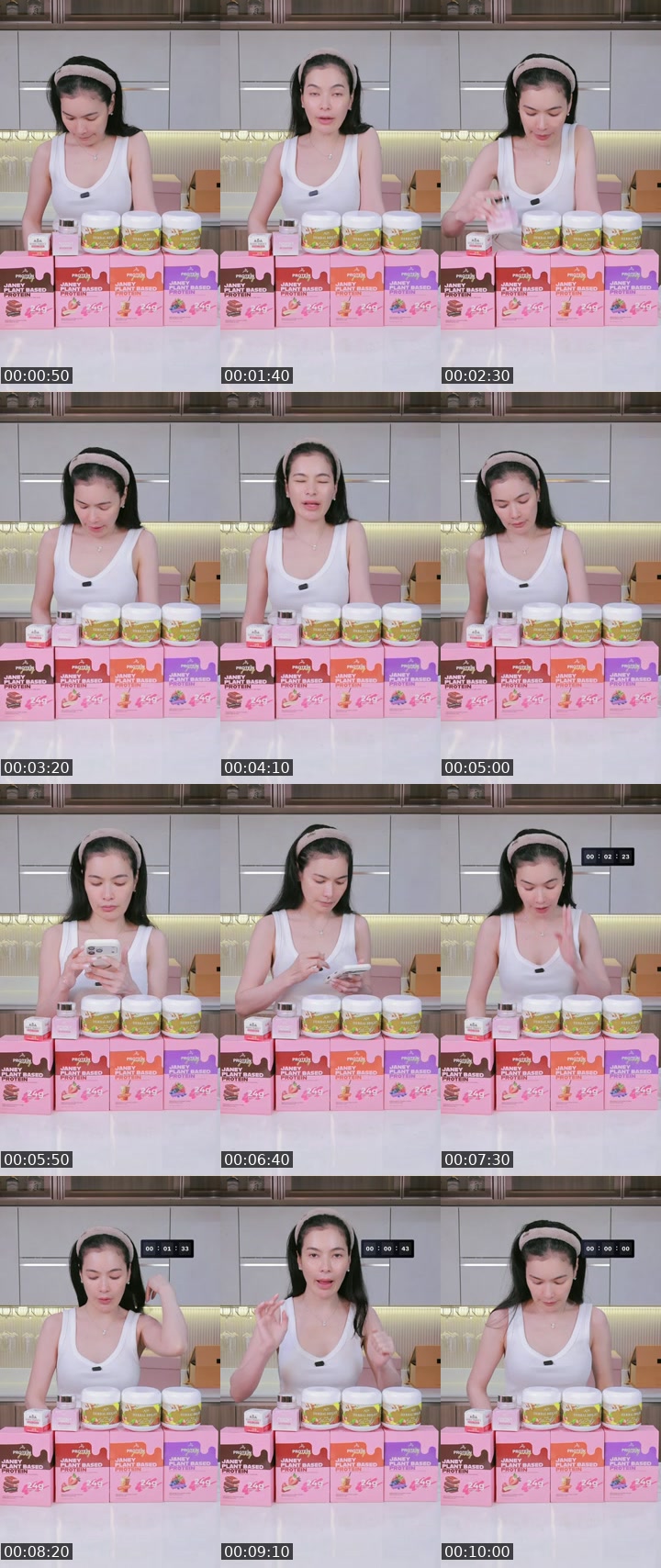 TikTok live: รีแคปงานวันเกิด by @janeydm