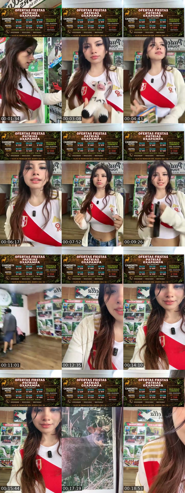 TikTok live: FIESTAS PATRIAS 🇵🇪💚 by @pudellatours.oxapampa
