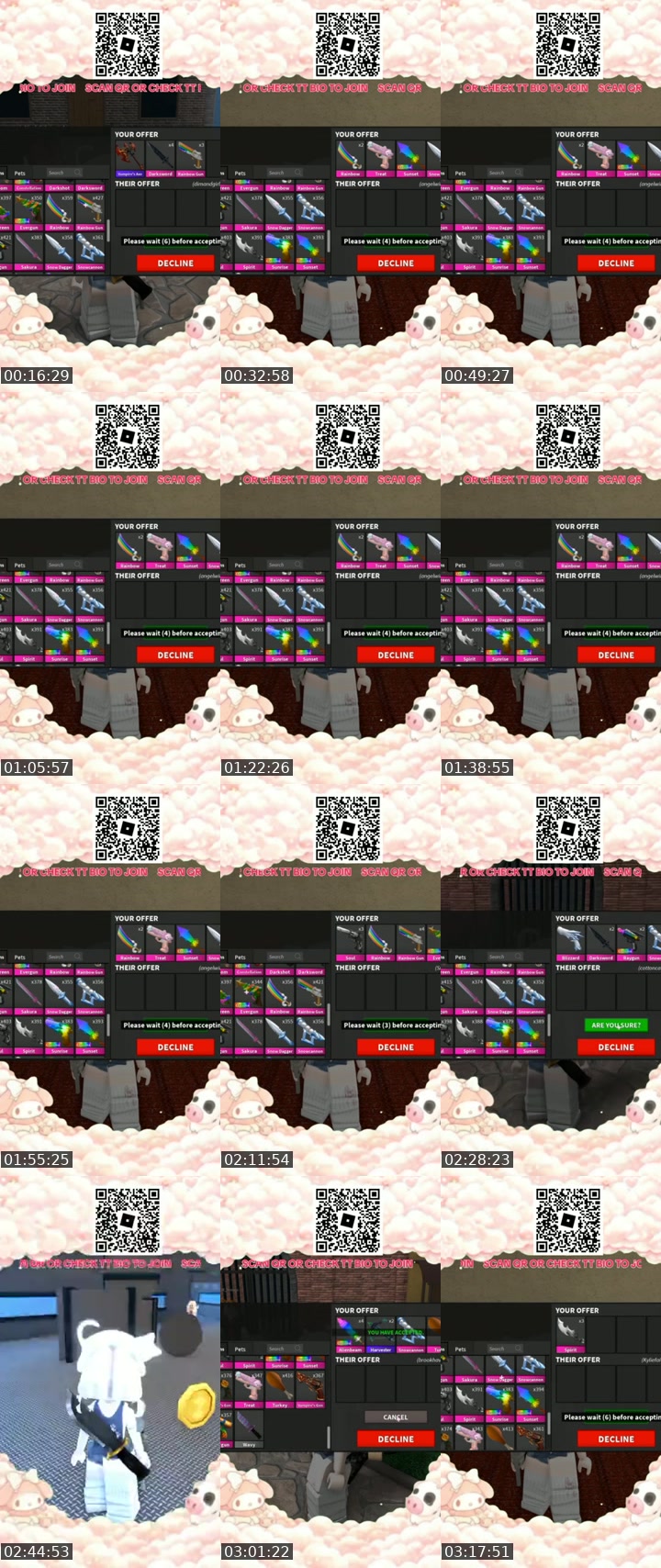 TikTok live: MM2 Live by @oliviemm2