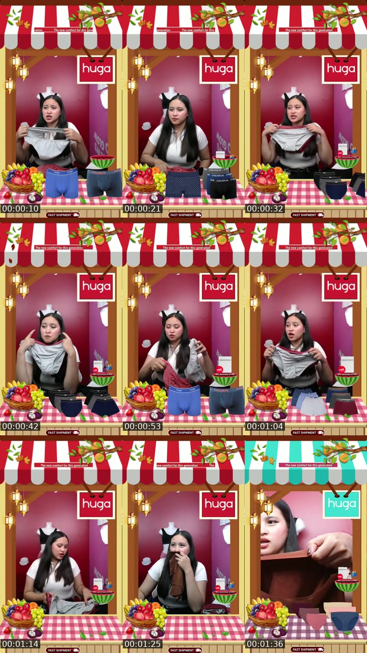 TikTok live: HUGA OFFICIAL STORE by @hugabrand