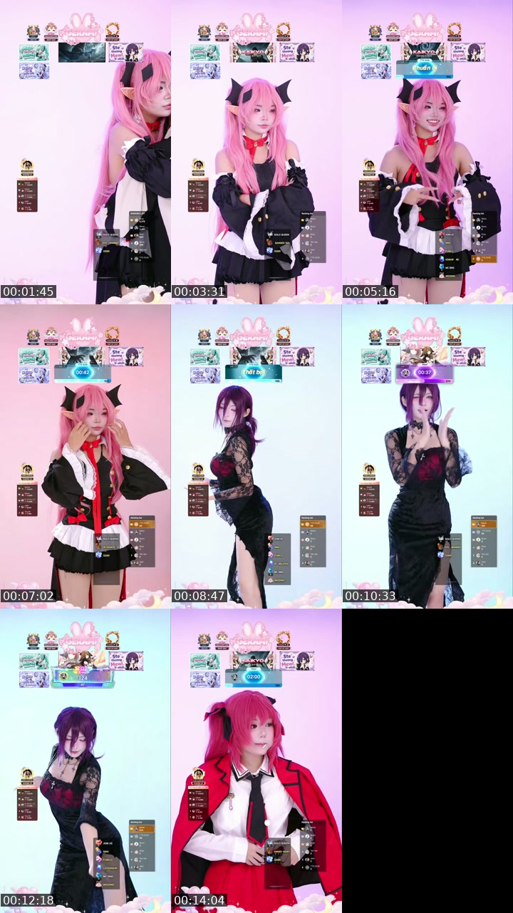 Vietnam TikTok live: IDOL COSPLAY TEAM by @cyra.mirage