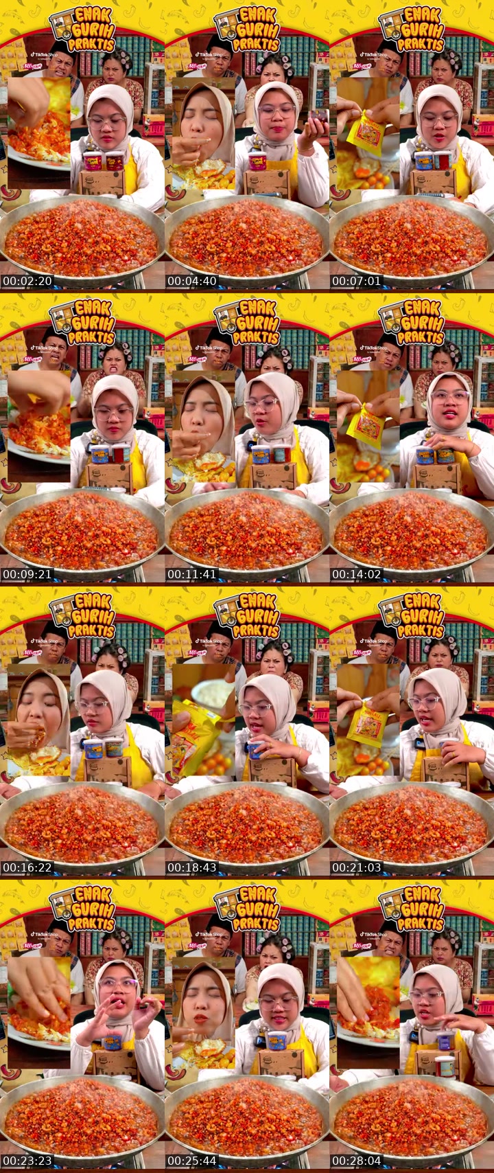 TikTok live: TEMAN MAKAN BARENG KELUARGA🌶😍 by @eatsambel