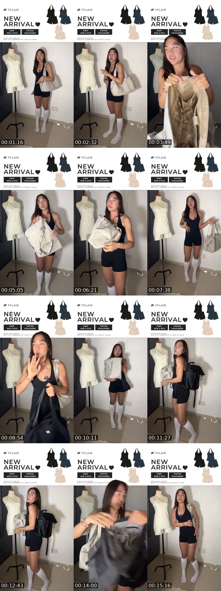 TikTok live: shop activewear 🤍 by @fflair.official