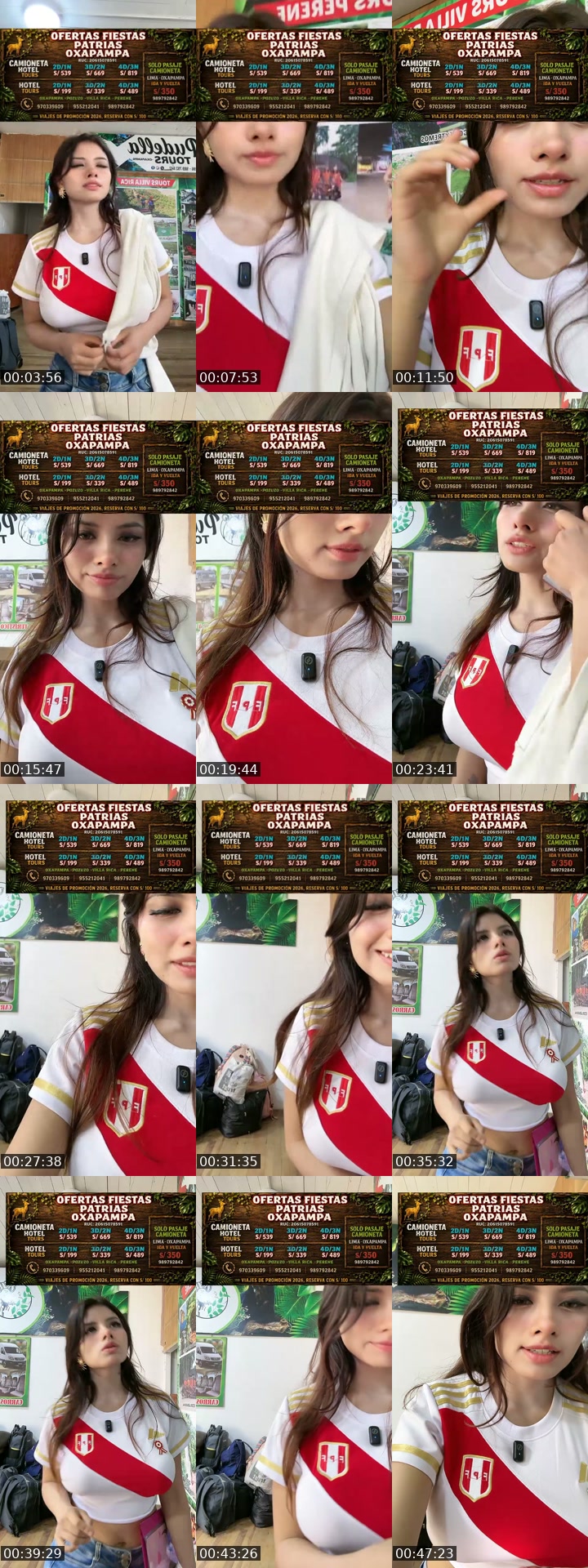 TikTok live: FIESTAS PATRIAS 🇵🇪💚 by @pudellatours.oxapampa