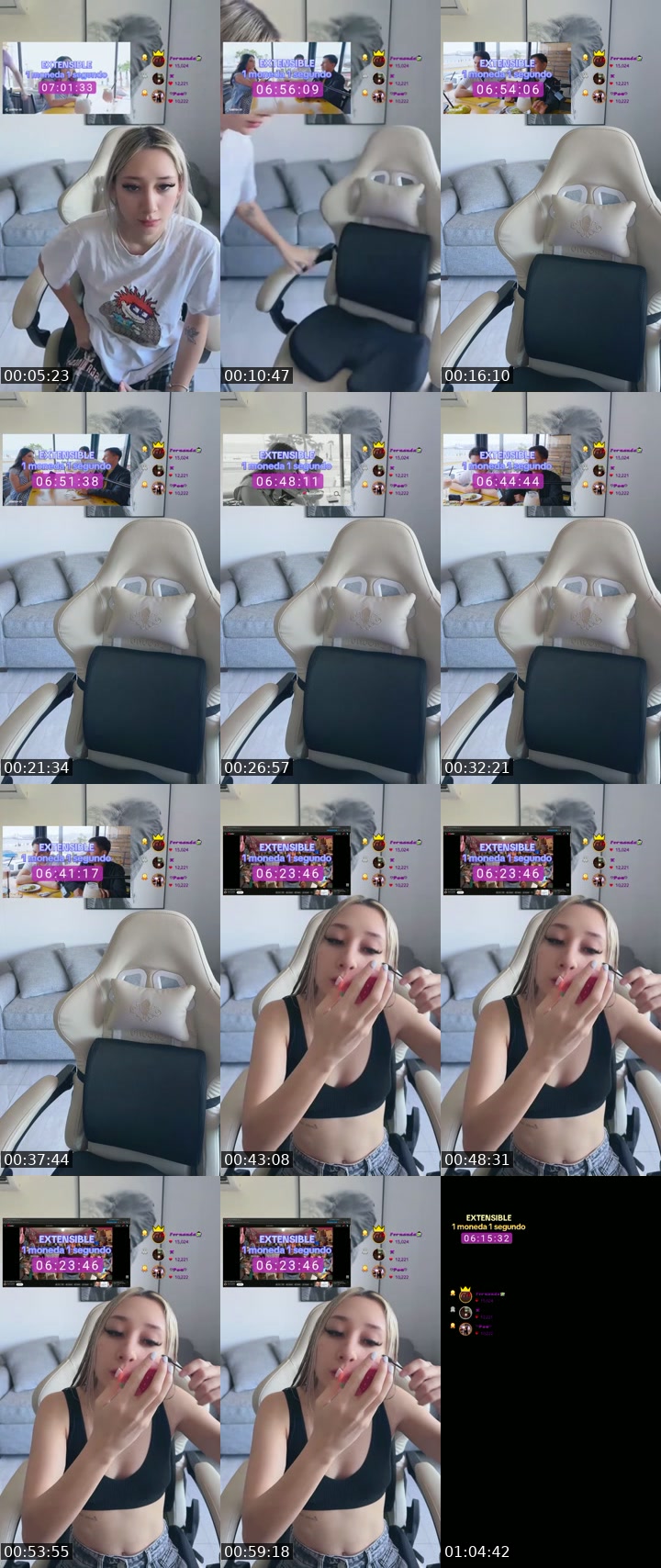 TikTok live: Extensible sin fin ? by @fersitortugas
