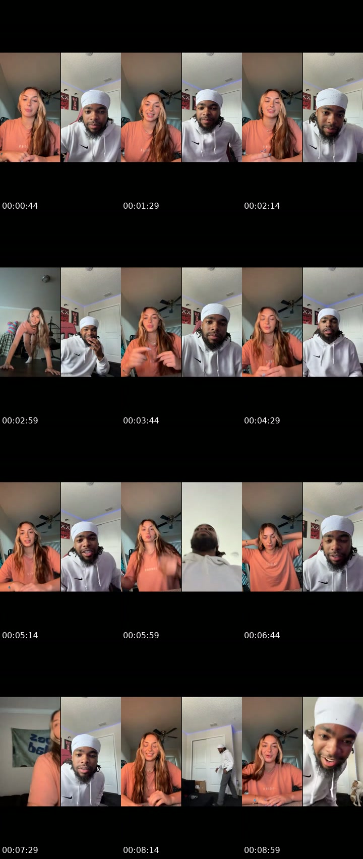 TikTok live: Hiiii by @slutfafood