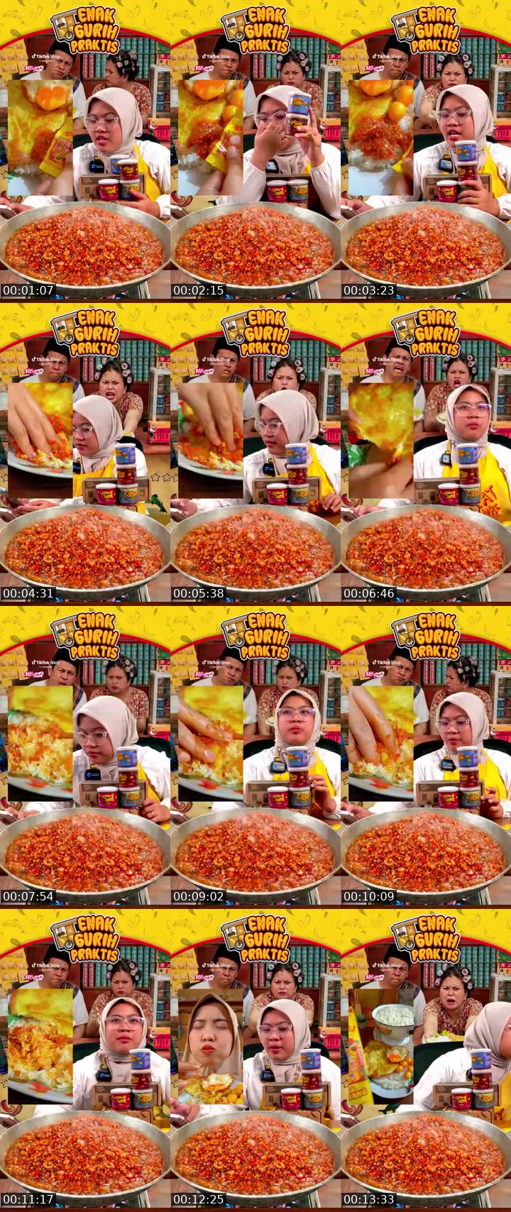TikTok live: TEMAN MAKAN BARENG KELUARGA🌶😍 by @eatsambel