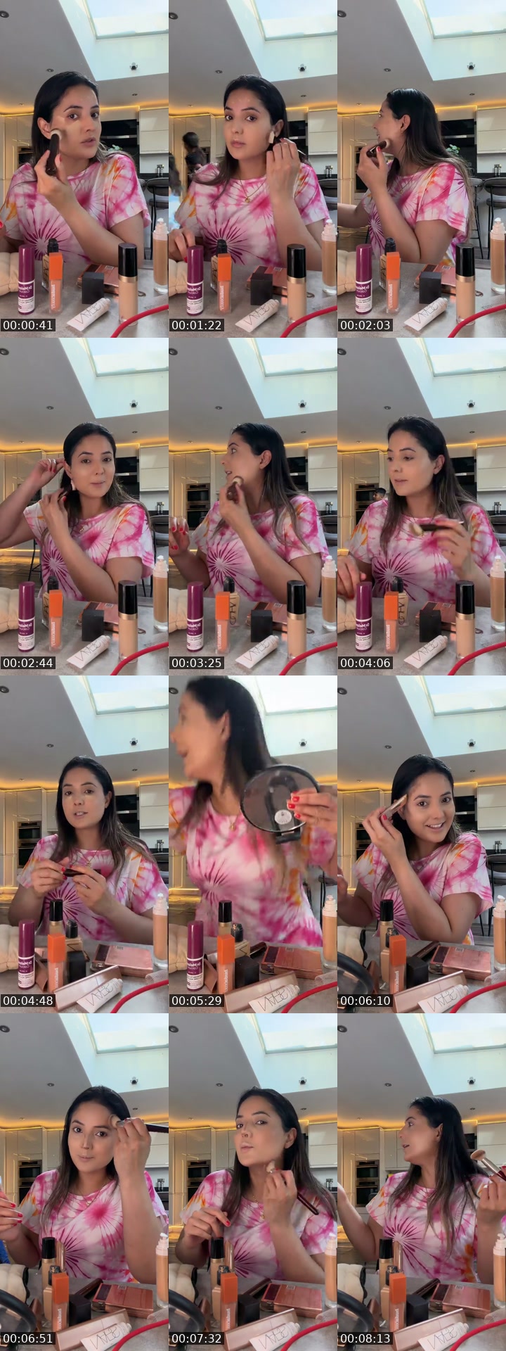 TikTok live: GRWM 💄 by @fizabash_official