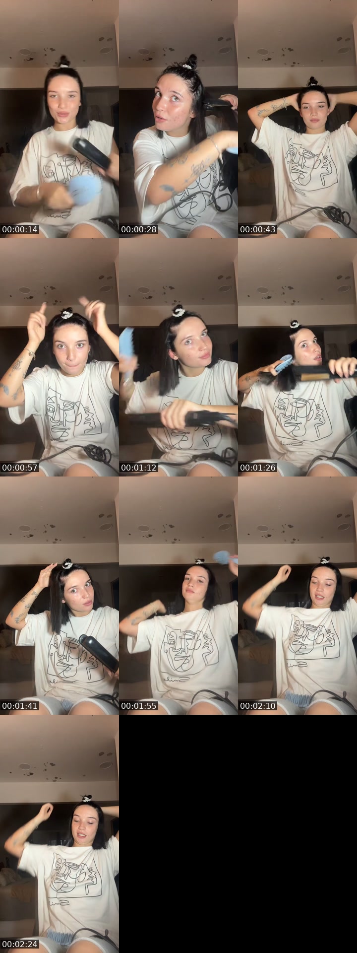 TikTok live: Grwm by @lluana.mello