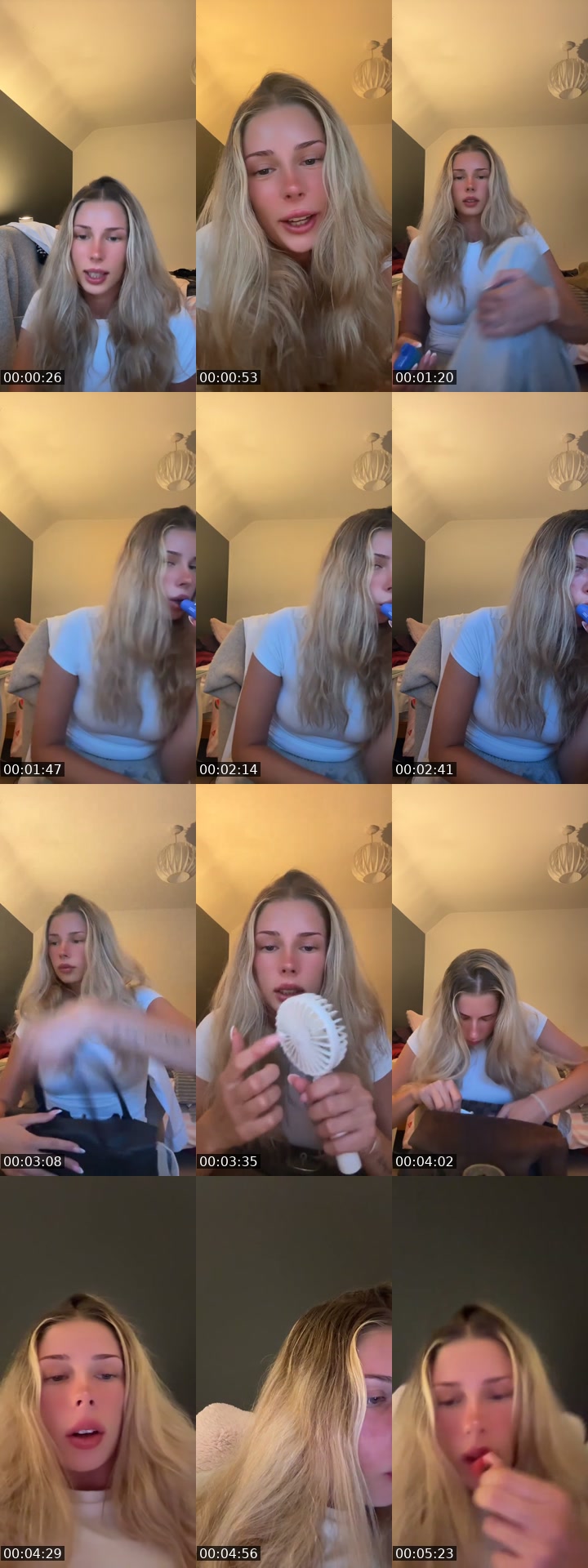 TikTok live: grwm 😽 by @juliadolegax