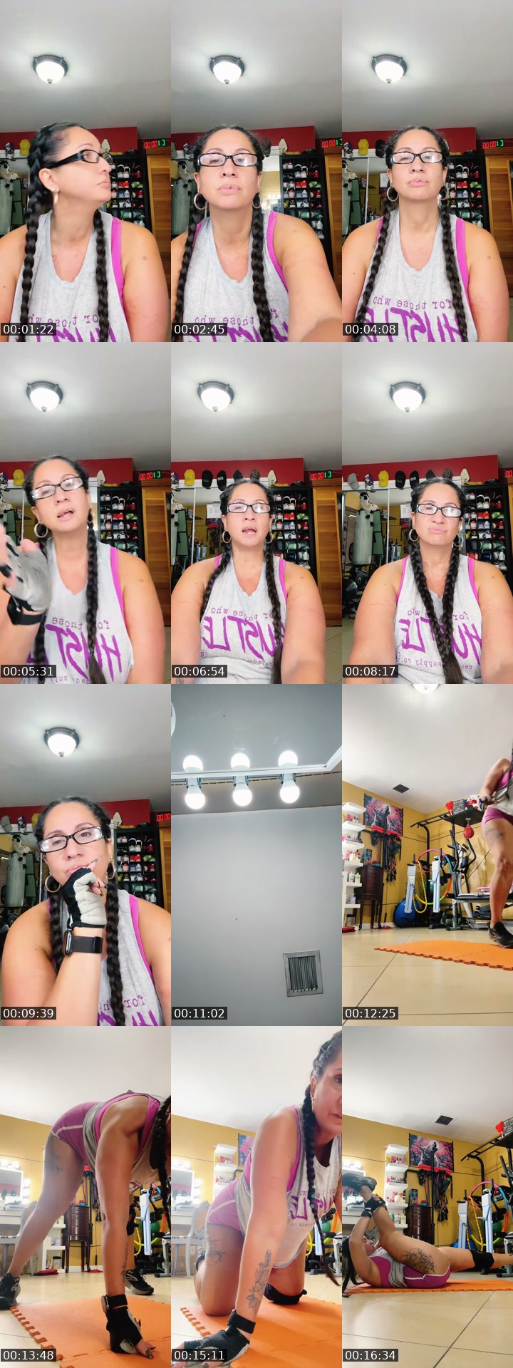 Cuba TikTok live: Fitness session by @fitfamlife1