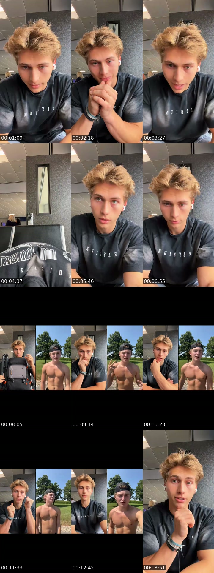 TikTok live: Airport by @aiden_wiesner_