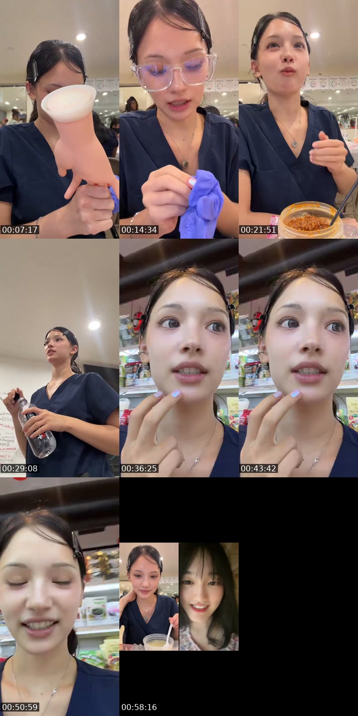 TikTok live: come with me to work in nyc by @thegreynabi