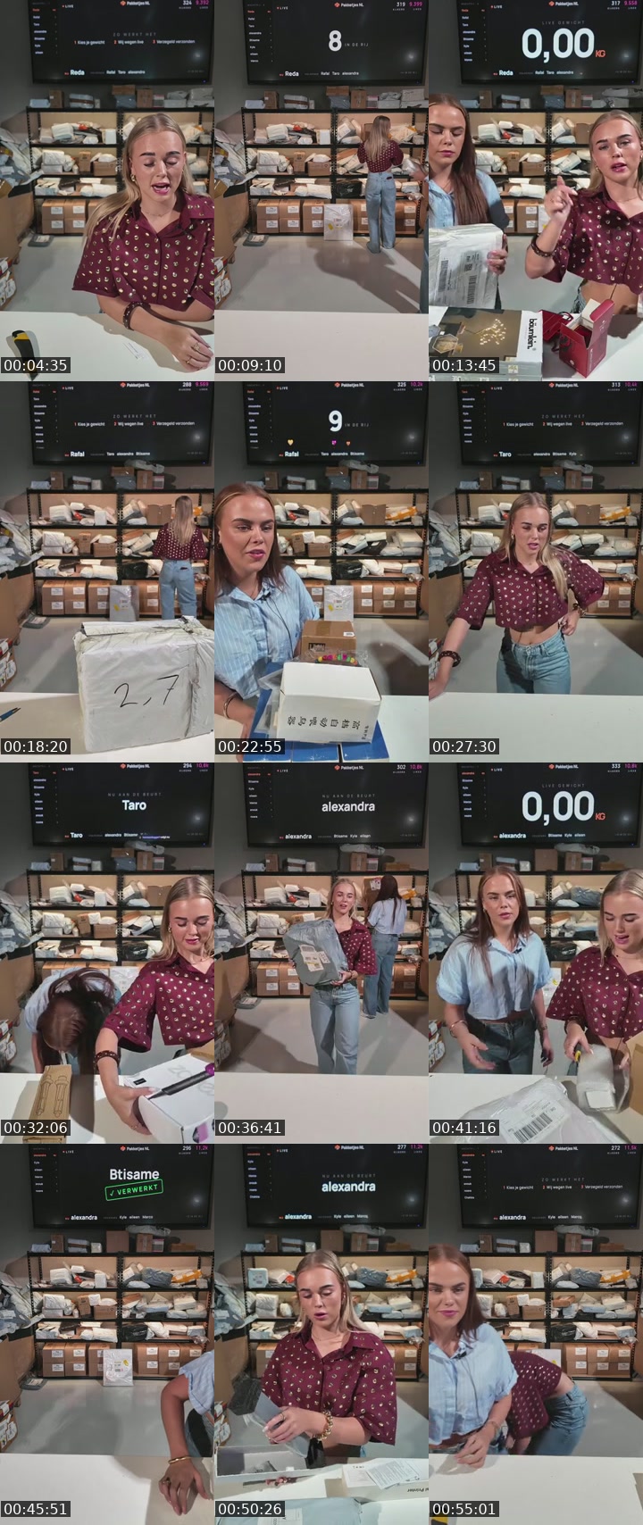 TikTok live: Pakketjes openen! by @pakketjesdotnl