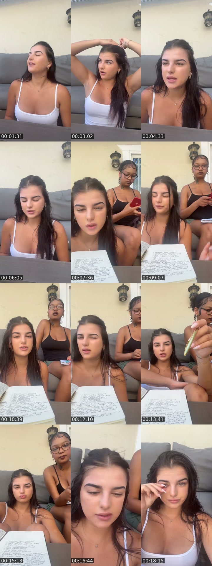 TikTok live: IG ALEXXPOLANDD 🤭💛 by @alexxpolandd_