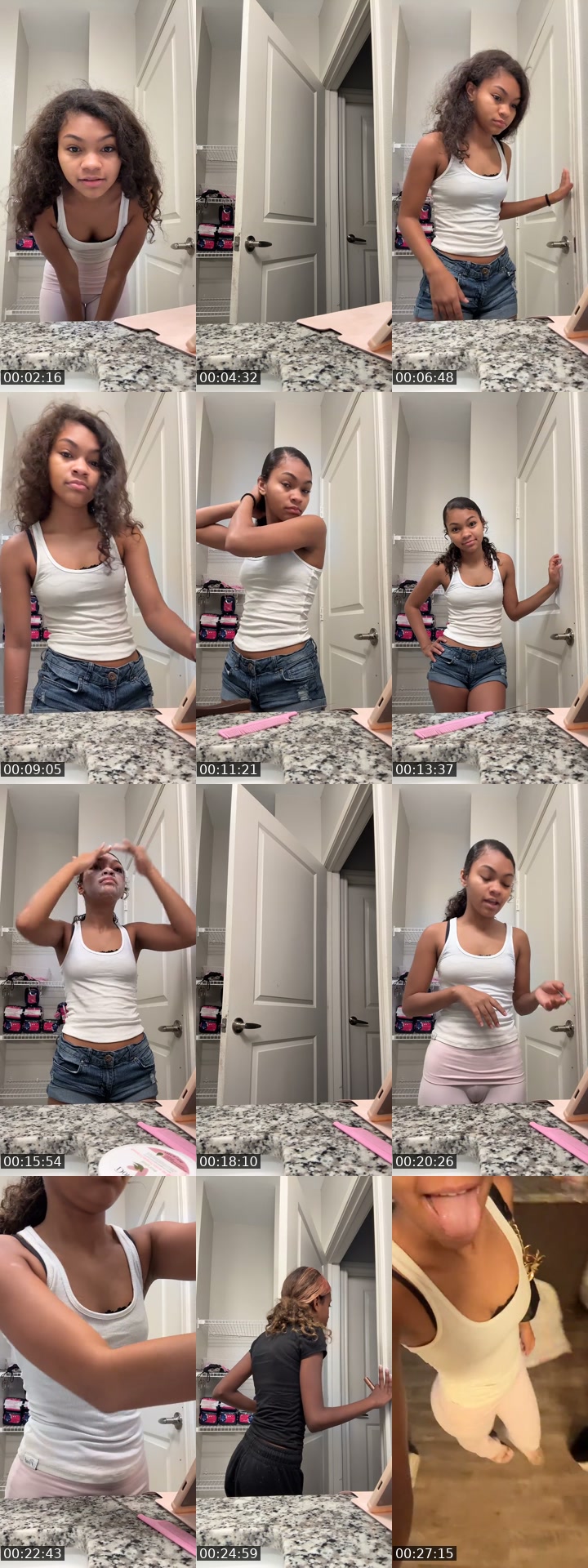 TikTok live: hi im 20. Grwm by @mariah.touriya