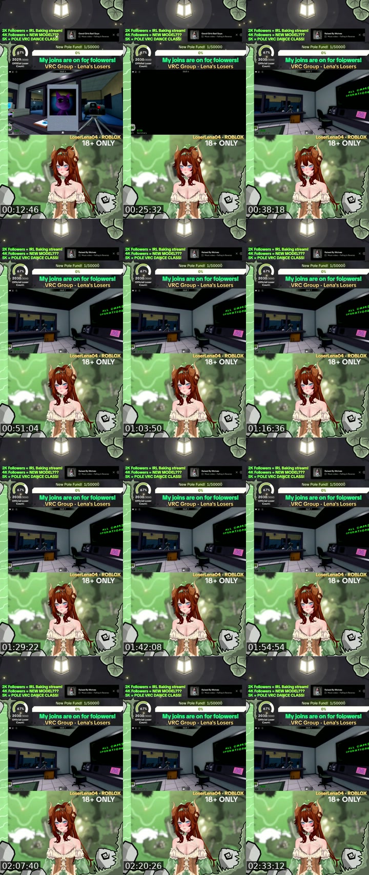 @loser.lena TikTok live from 2026-07-21