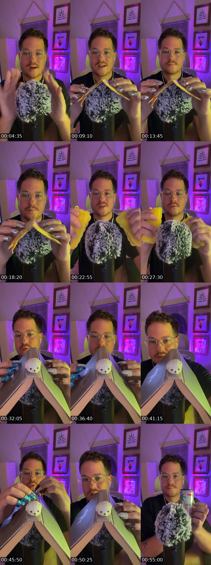 TikTok live: Cozy ASMR by @codymcgibbon