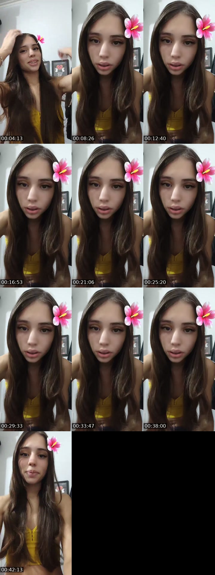TikTok live: desafios ✨💖🐰 by @kamy_lmk