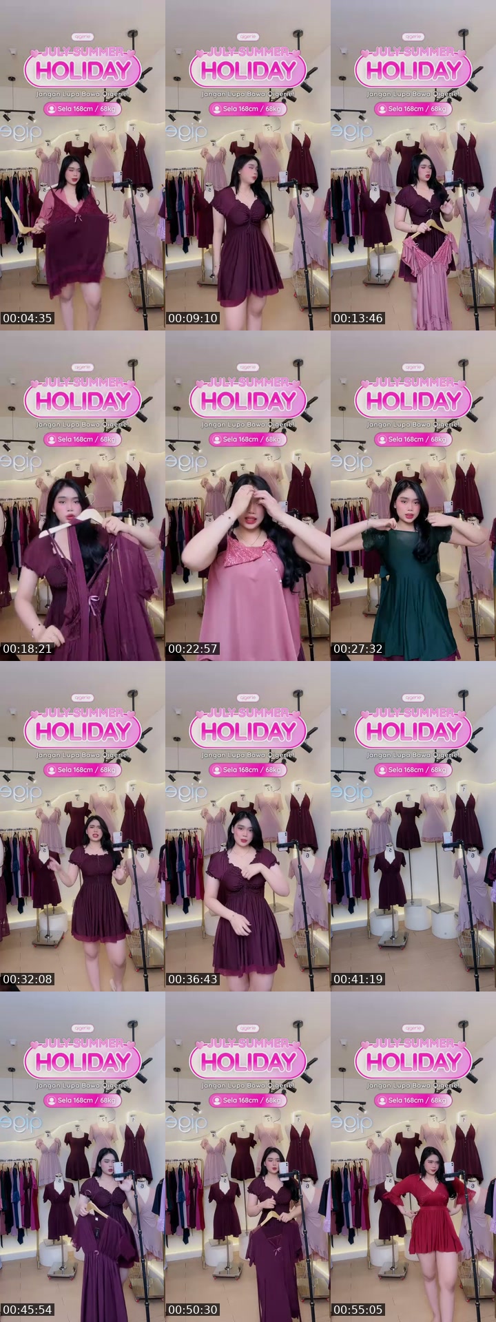 TikTok live: SERBU SLEEPWEAR HARGA AMBYAR🔥‼️ by @qigerie