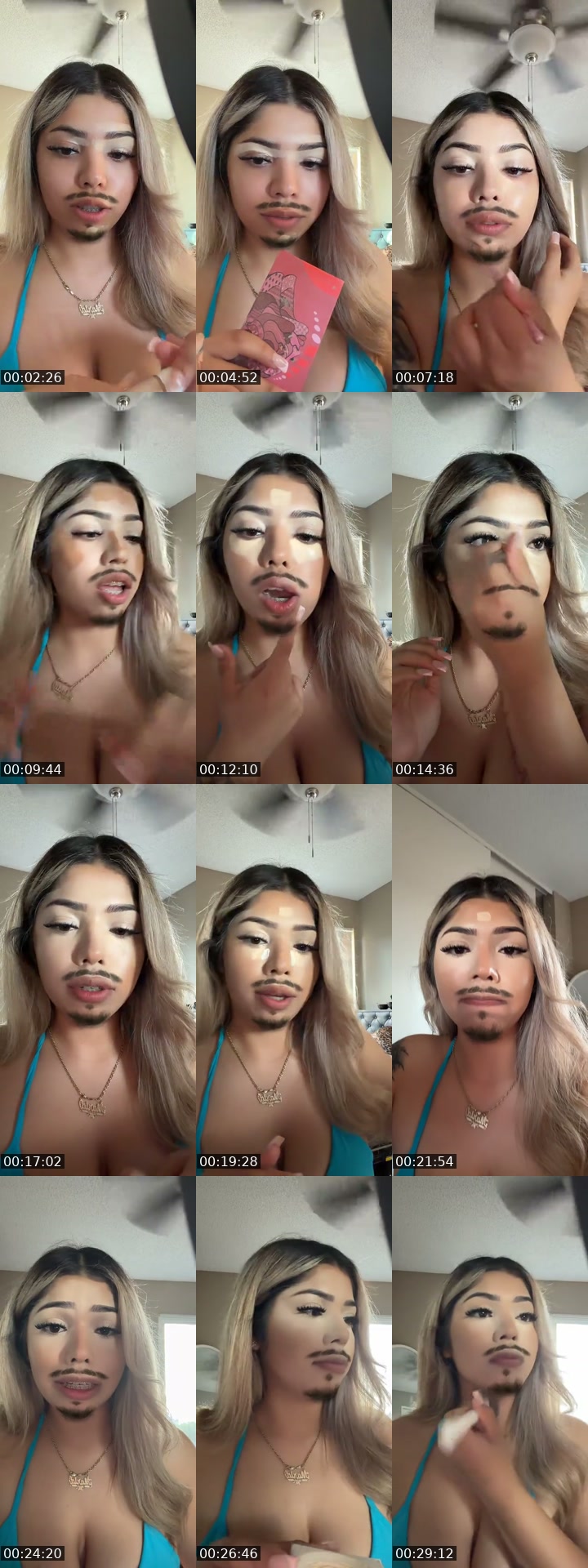 TikTok live: grwm by @mariabbenavidess