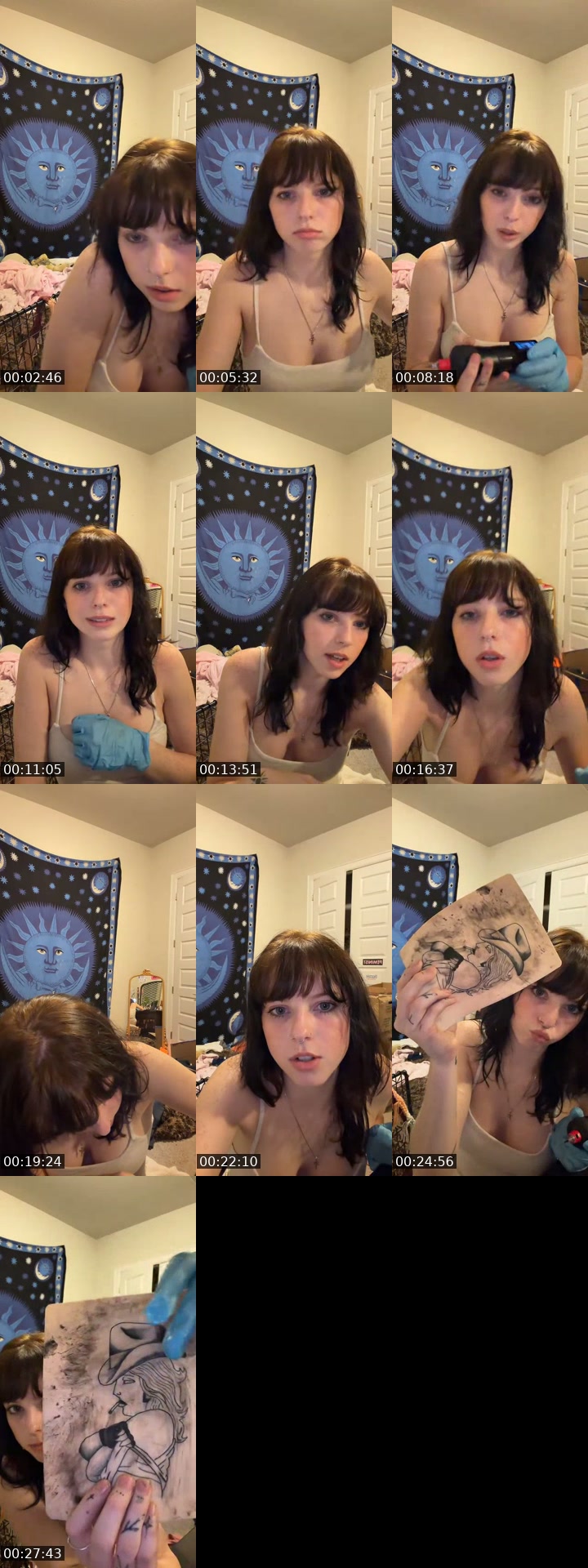 TikTok live: Chatting and tattooing! by @georgia_rileyrey
