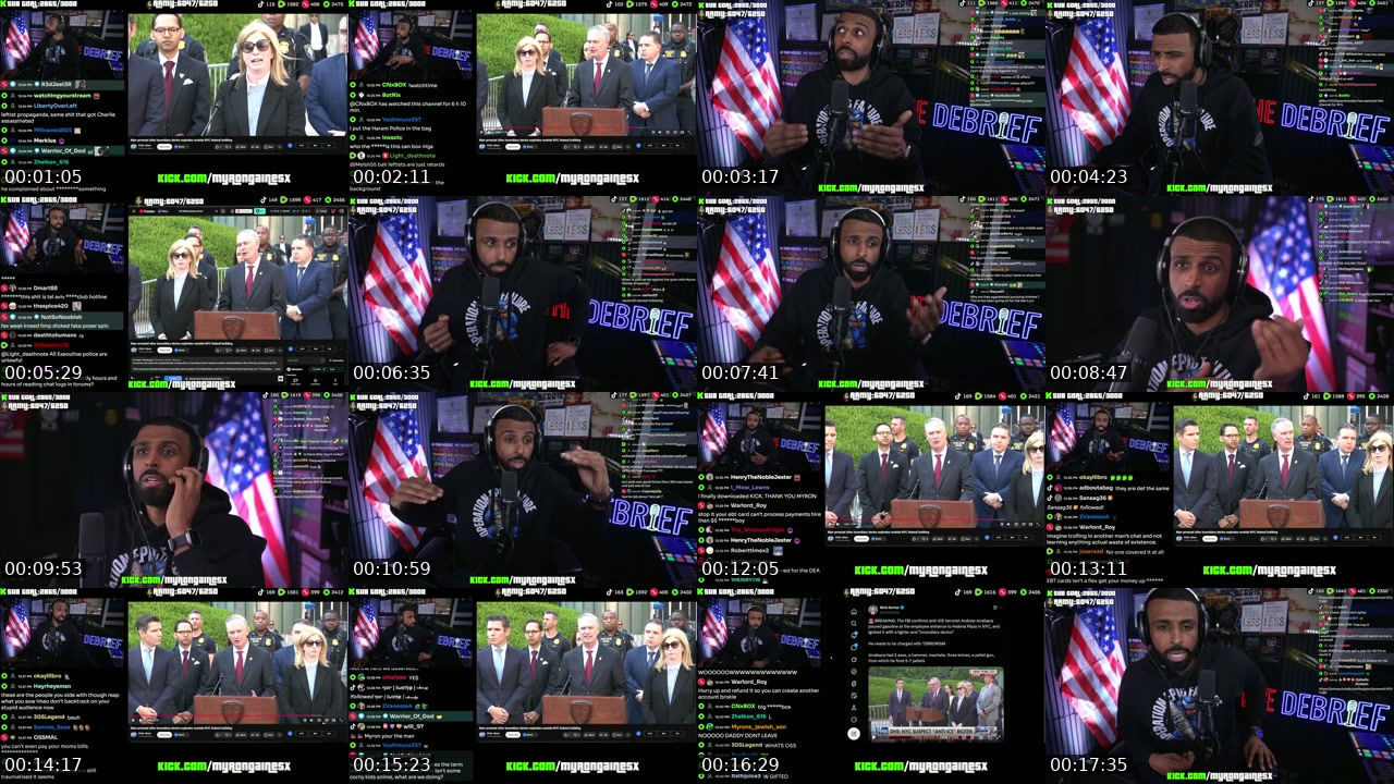TikTok live: Tates Arrested, US Soldiers KIA, by @myrongainesxx