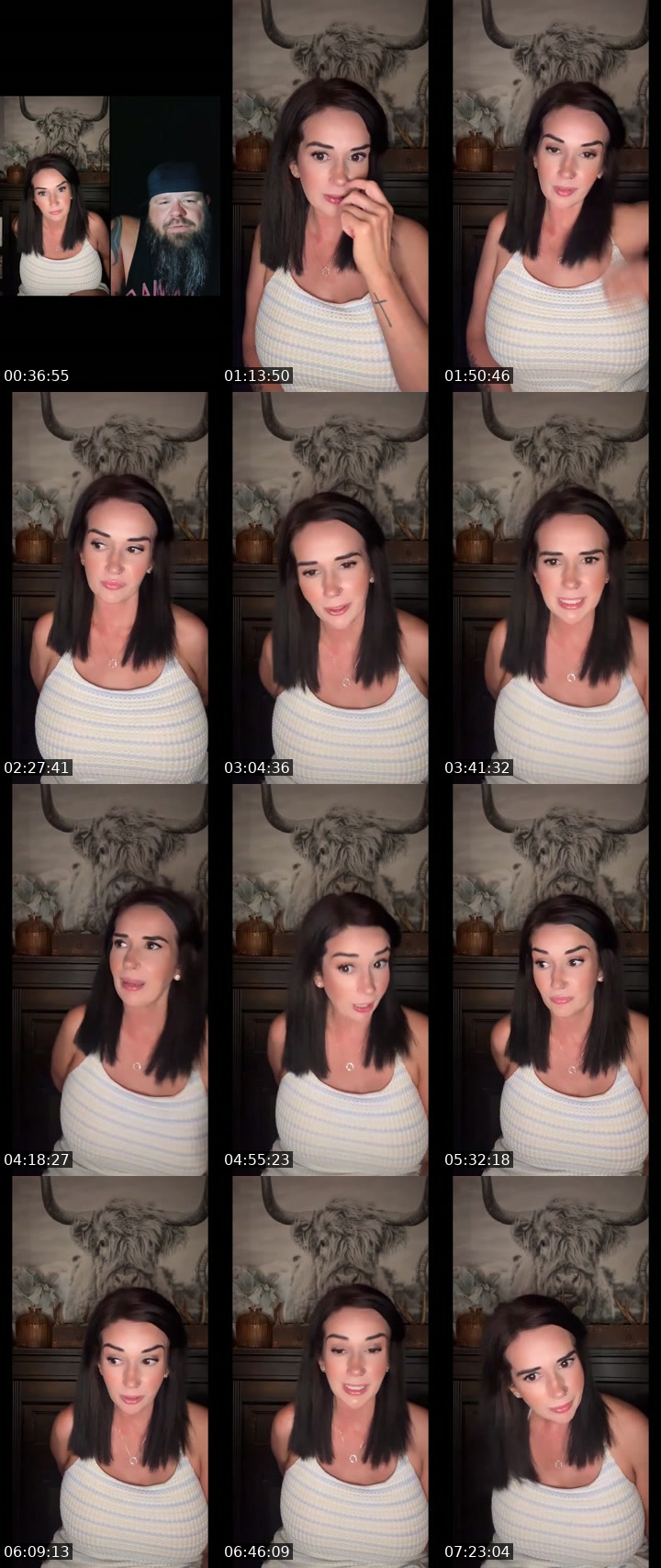 TikTok live: 💙🤍🖤 by @wendyso69