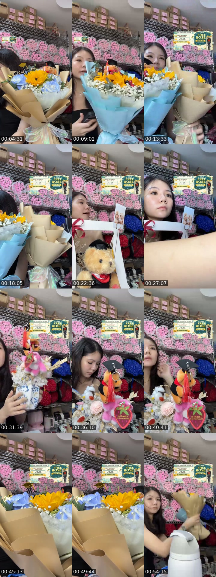 TikTok live: Tuesday deals!! by @flowershopsg