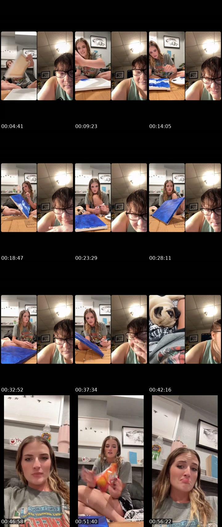 TikTok live: Painting 💕🌷🪻 by @kilee762
