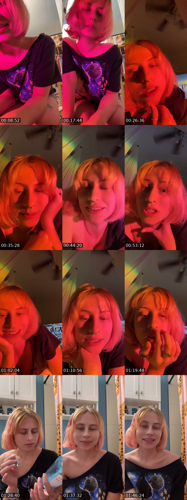 TikTok live: Sleepy moke by @goblinjoyy