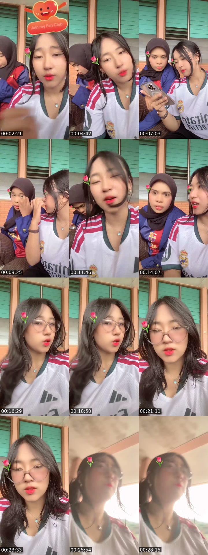 TikTok live: absen sore inii by @alavyou3