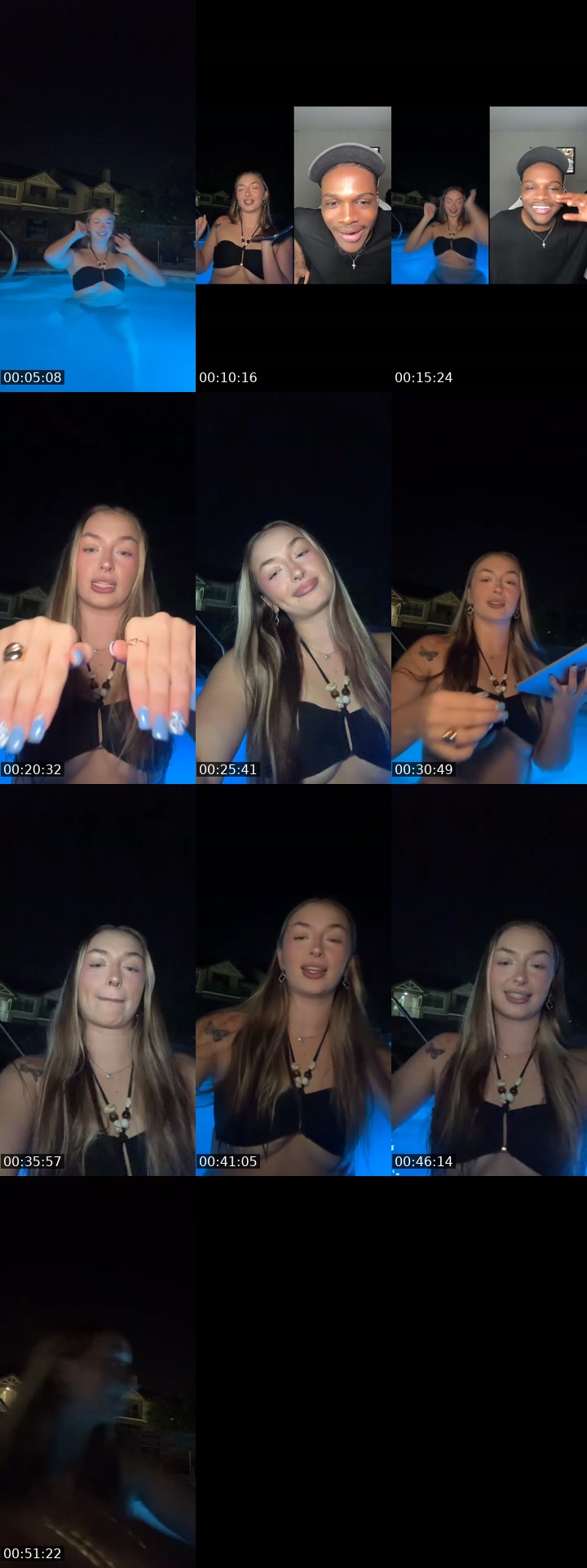 TikTok live: Hiiii by @slutfafood