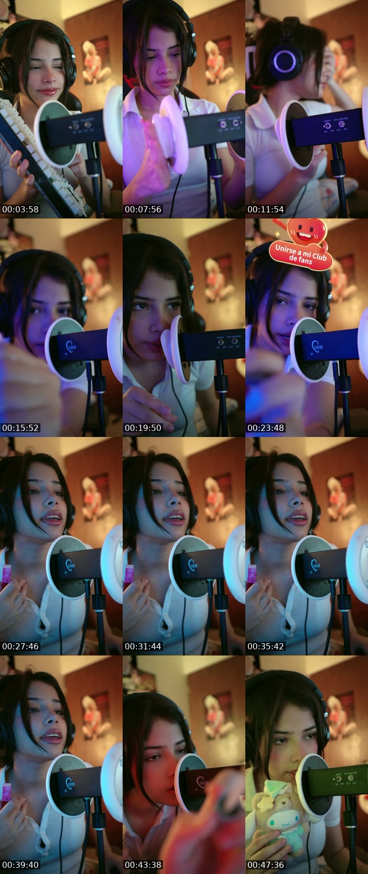 TikTok live: asmr conmigo by @airita_miau123