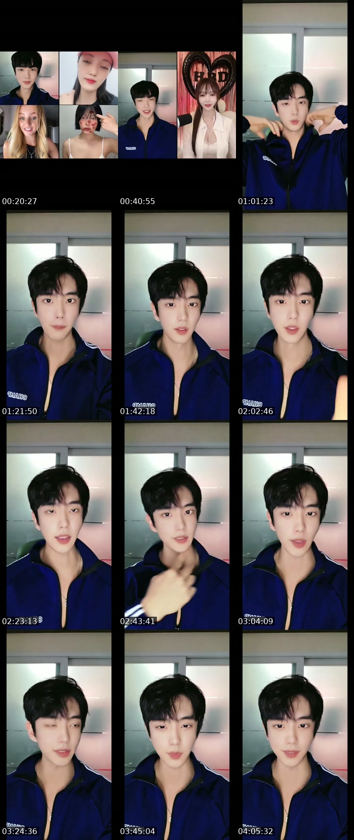 TikTok live: hello 💜 by @xlnjin