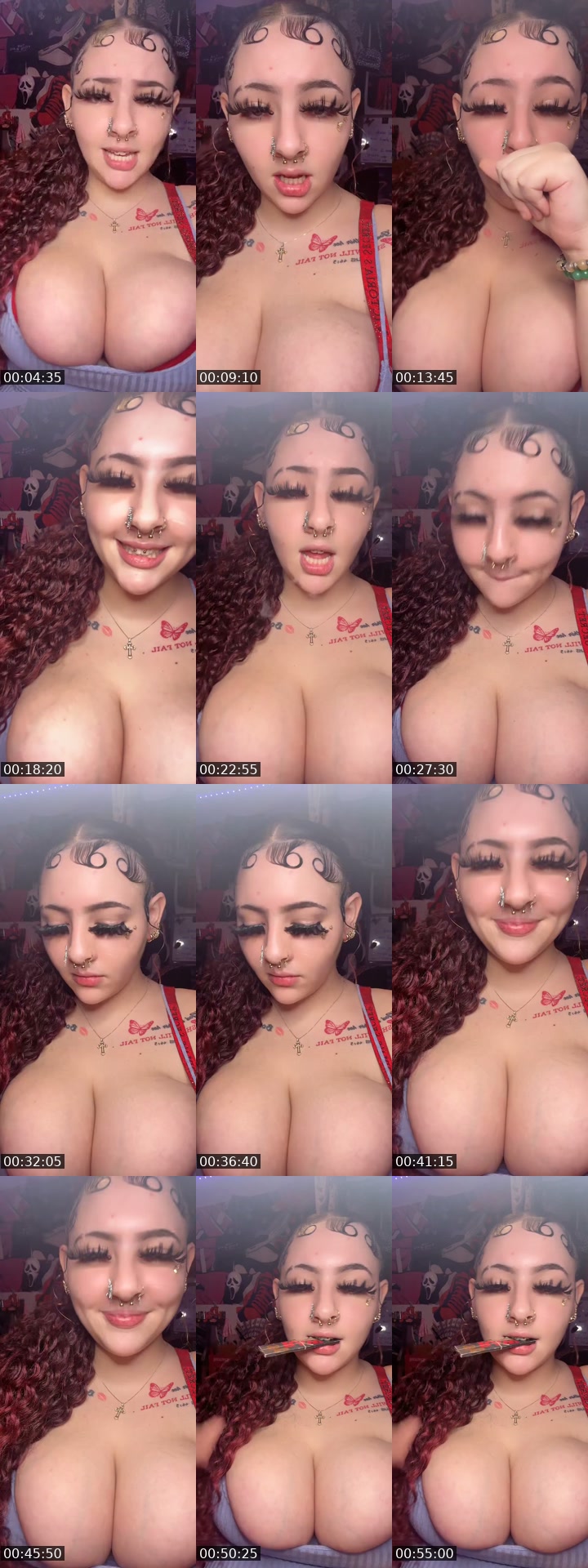 TikTok live: 3 gaxly 4 num🖤 yap smoke chilll by @heytayslay