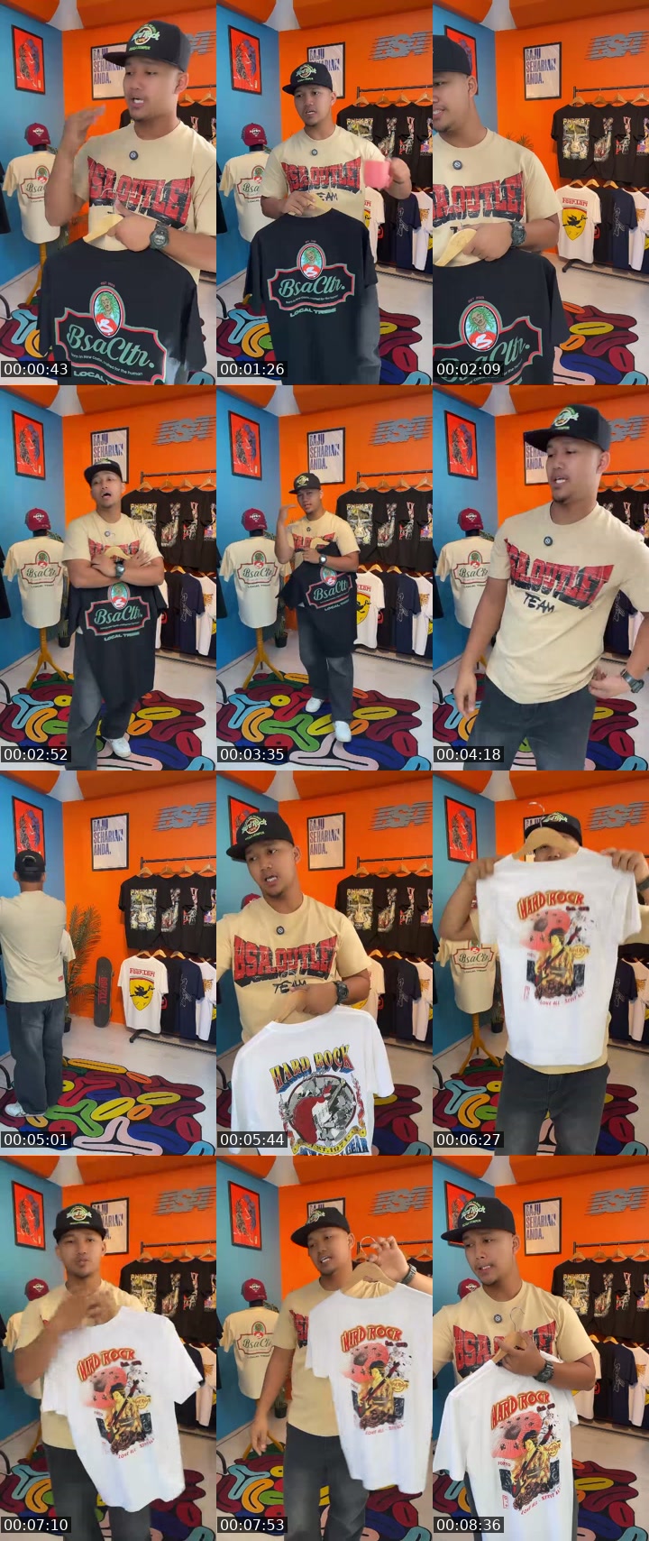 TikTok live: BELI 4 FREE TOPI by @bsaoutlet1