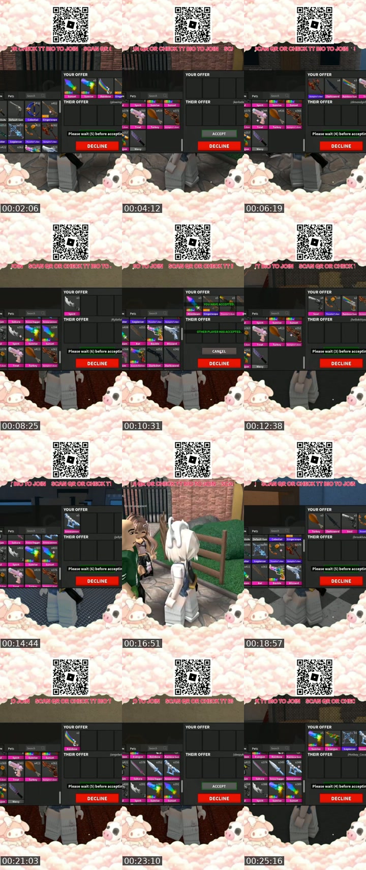 TikTok live: MM2 Live by @oliviemm2