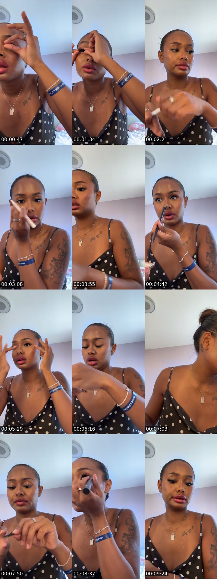 TikTok live: grwm by @rosalin.dalen