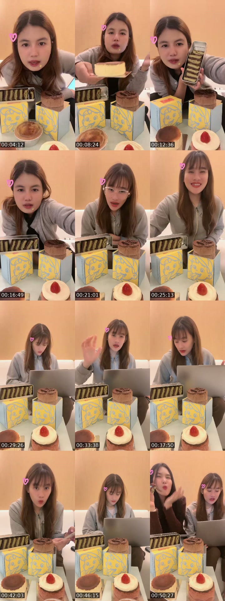 TikTok live: เมนูใหม่ 2 แถม1😳🔥 by @holiday.pastry