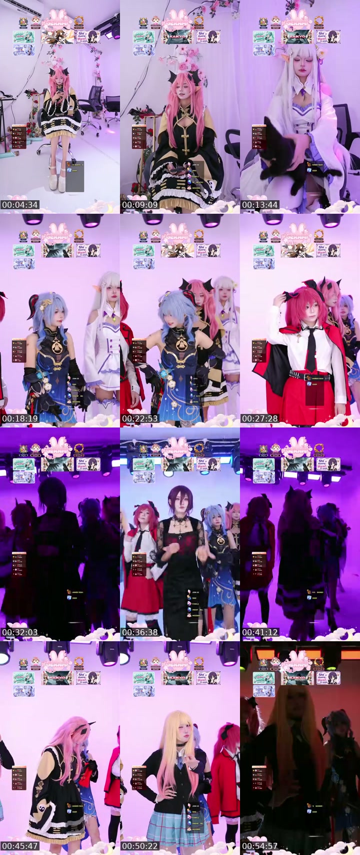 Vietnam TikTok live: IDOL COSPLAY TEAM by @cyra.mirage