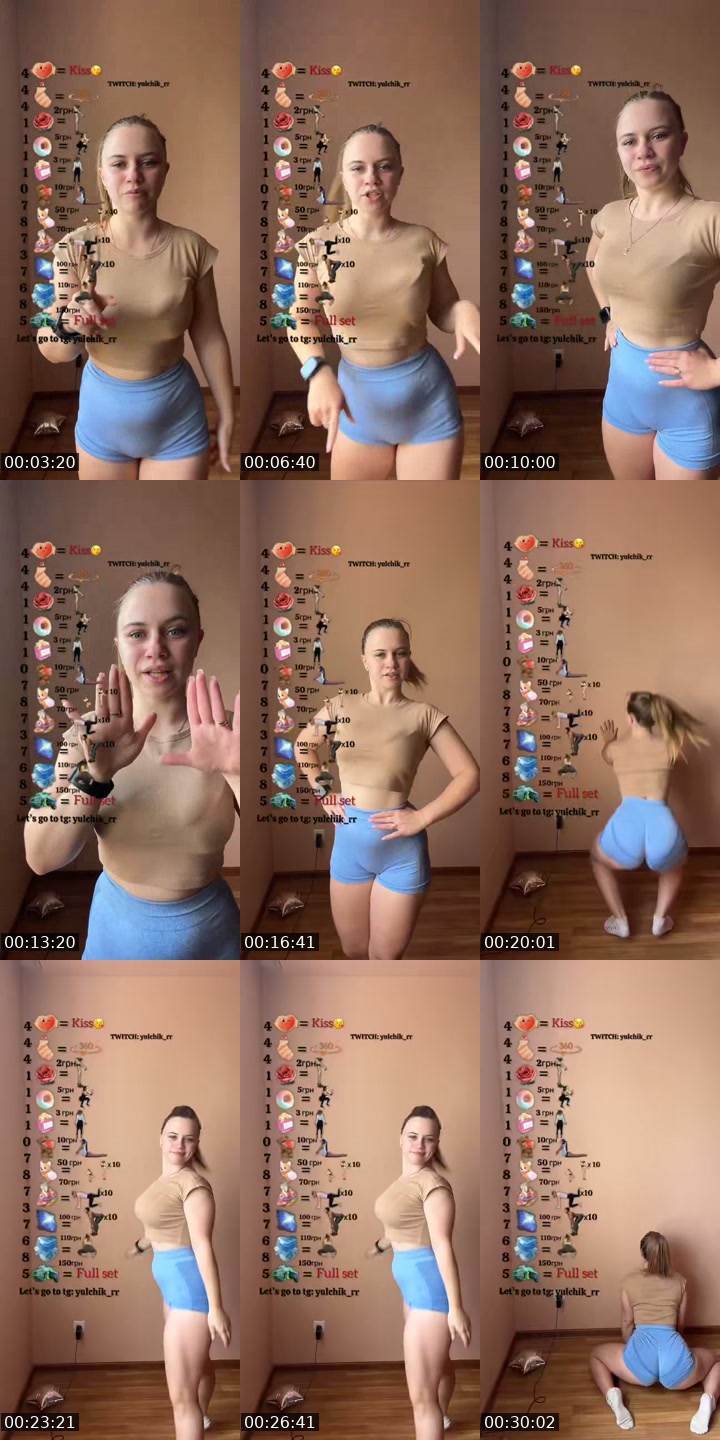 TikTok live: Sport💪 by @yulchik_rr