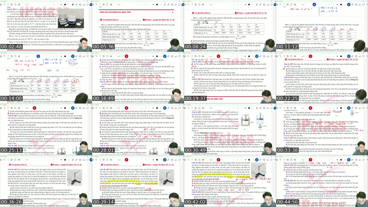 TikTok live: 2027 CÂU ĐÚNG SAI ĐỊNH TÍNH by @ipclass.edu.vn