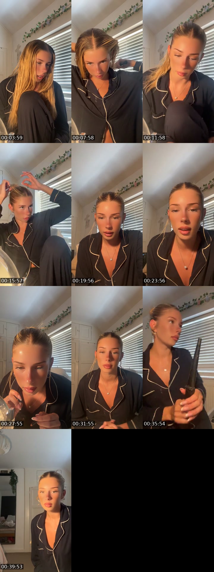 TikTok live: grwm 😽 by @juliadolegax