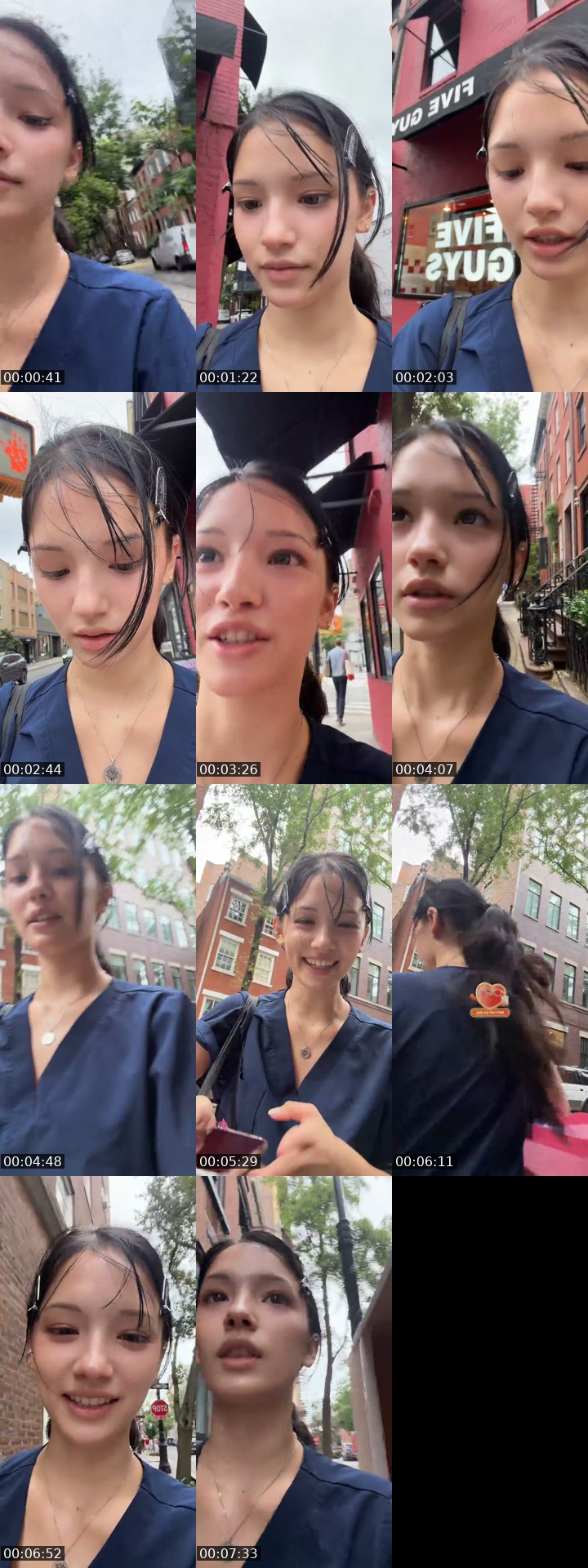 TikTok live: come with me to work in nyc by @thegreynabi