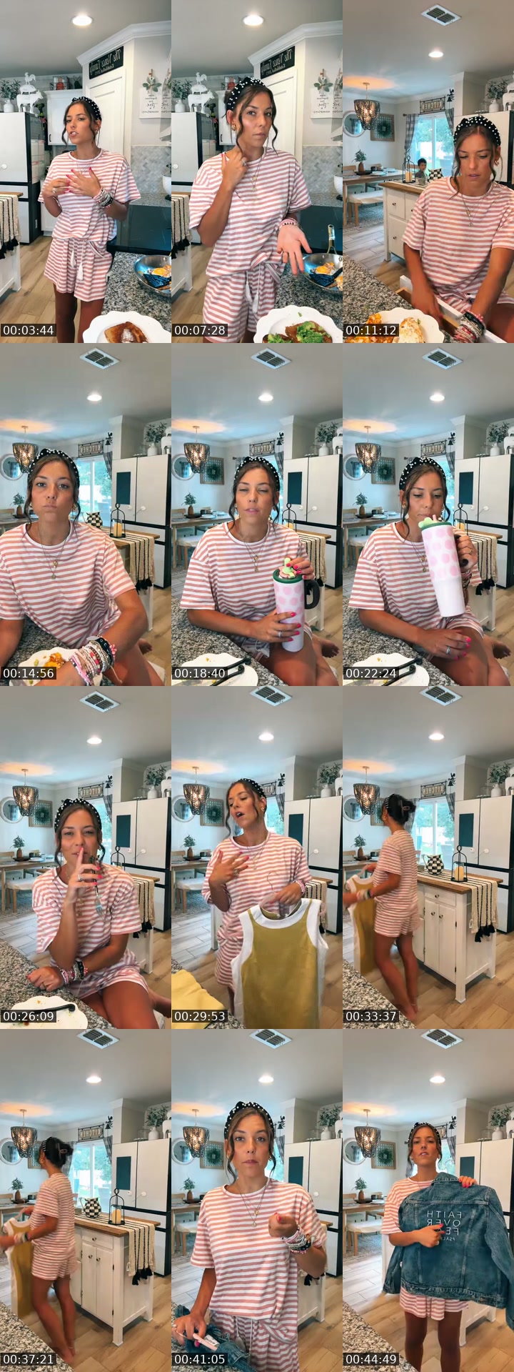 TikTok live: Mom of 9! Making breakfast 🎀 by @nicoletta5507