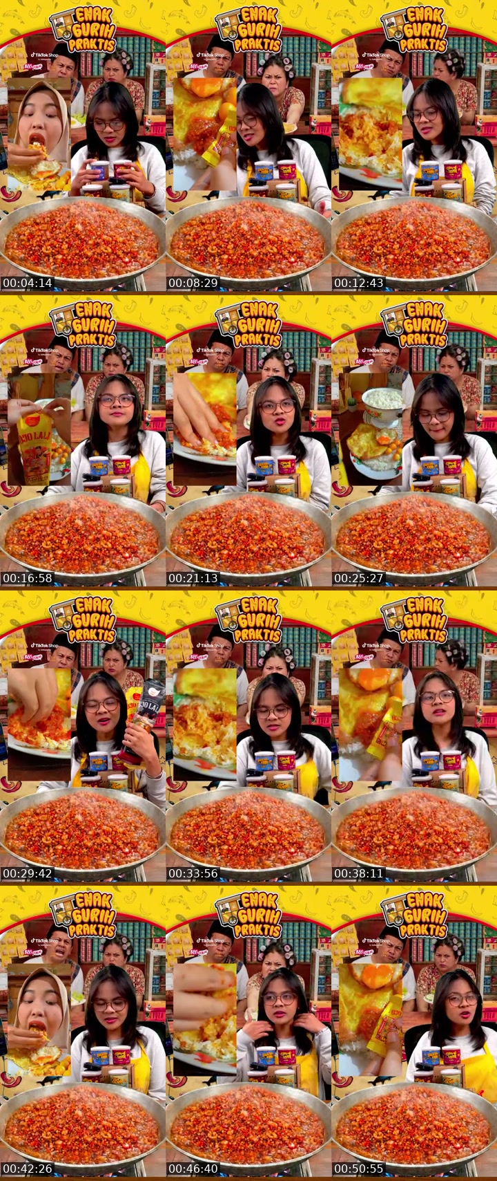 TikTok live: TEMAN MAKAN BARENG KELUARGA🌶😍 by @eatsambel