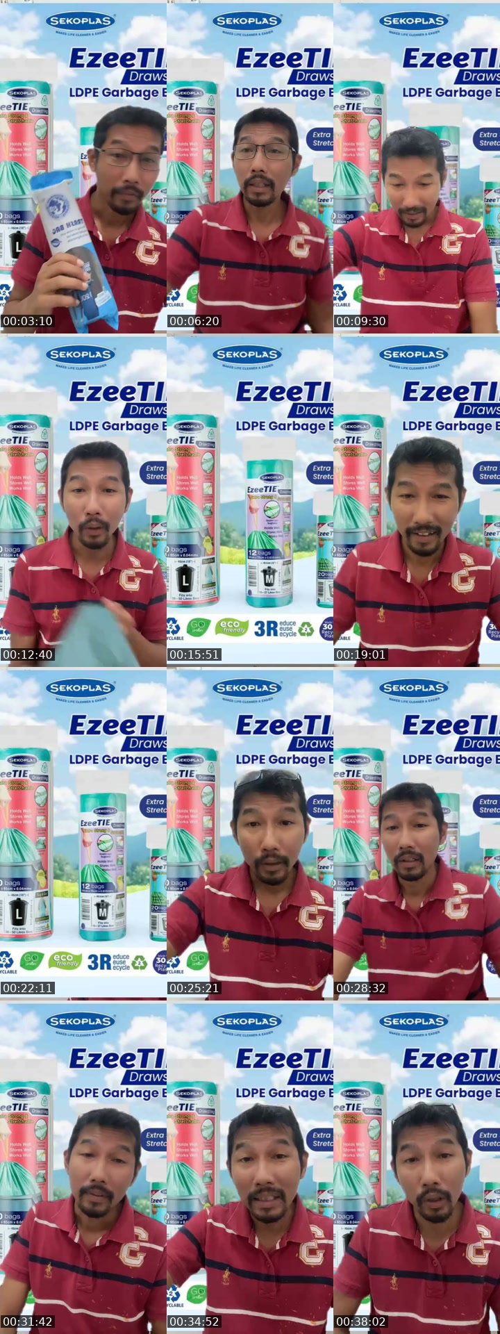 TikTok live: Plastik Sampah by @mizialhafiz