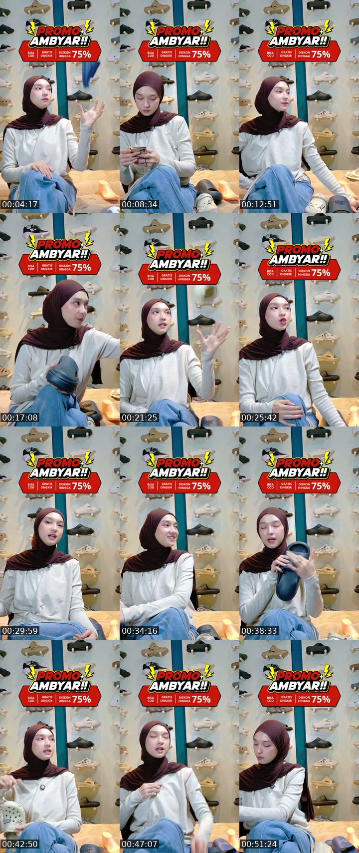 Indonesia TikTok live: WAR SANDAL 5RB AN‼️🔥 by @elabel.store